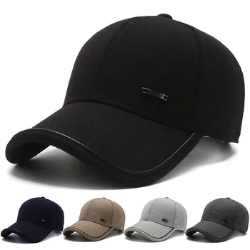 Классическая бейсболка Хлопчатобумажная шляпа для папы, Шляпа дальнобойщика, шляпа для гольфа, Мужская бейсболка, Регулируемая Спортивная шляпа на открытом воздухе