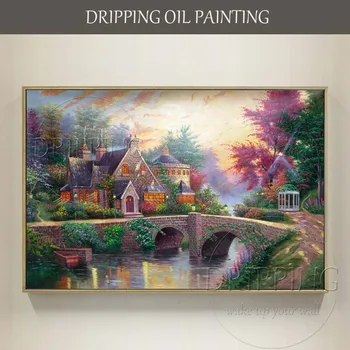 Талантливый художник, ручная роспись, высококачественная картина маслом 
