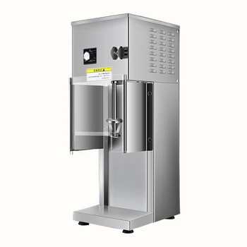 Миксер для мороженого 750 Вт, Высокоскоростная бесшумная машина для переработки мороженого, Вертикальная машина для приготовления необычного мороженого из нержавеющей стали