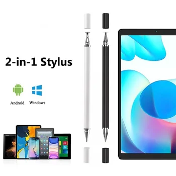 Универсальный Стилус 2 в 1 для Realme Pad2 10,4 mini 8,7 Аксессуары Планшет для рисования с емкостным экраном Сенсорная ручка