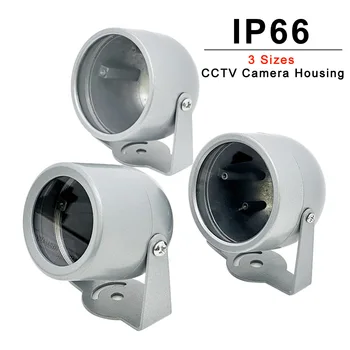 Водонепроницаемая металлическая крышка корпуса камеры видеонаблюдения IP66 DIY с водонепроницаемым кольцом, крышка корпуса камеры 3 размера