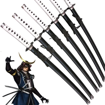 Воины-самураи Басара Дата Меч Масамунэ, реквизит для косплея, деревянный меч