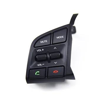 Пульт дистанционного управления рулевым колесом автомобиля Левый переключатель для Hyundai Tucson 2016-2023 Кнопка включения музыки 96710D35004X