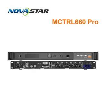 Светодиодный дисплей Novastar MCTRL660 Pro, профессиональный независимый контроллер, поддержка зеркального отображения изображения для рекламы, Арендованный светодиодный дисплей