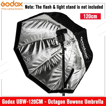 Godox 120 см/47 дюймов Восьмиугольный зонт софтбокс с креплением Bowens Speedring для студийной вспышки Speedlite Photo Strobe