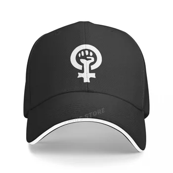 Феминистская Женская Бейсболка с принтом Кулака, Повседневные Забавные Летние феминистские Шляпы Harajuku, Регулируемые Шляпы Snapback
