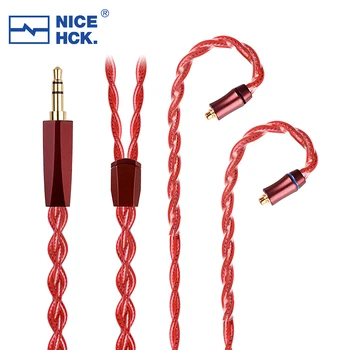 NiceHCK Maple Флагманский кабель для наушников Из редкоземельного медного сплава HIFI на основе лантана 3.5/2.5/4.4 MMCX/0.78/N5005 2Pin для Lofty