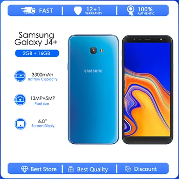 Samsung Galaxy J4 + Восстановленный-Оригинальный J415F 4G LTE Android Телефон 6.0 