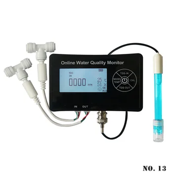 Онлайн-анализатор качества воды для бассейна, аквариума Tds / EC / Температурный многофункциональный детектор качества воды Ph-тестер