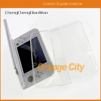 20ШТ Прозрачный Белый Мягкий защитный чехол из ТПУ для игровой консоли, защитная оболочка для новой консоли 3DS LL XL ChengChengDianWan