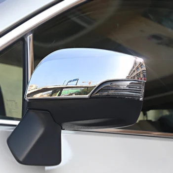 Для Subaru Forester SJ 2014-2018 хромированное боковое зеркало заднего вида с подсветкой поворота