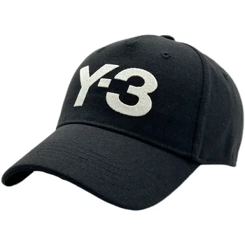 Yohji Yamamoto Y-3 Мужские Бейсболки 2023 Летние Y3 С Жестким Верхом, Вышитым Большим Логотипом, Уличный Солнцезащитный Козырек, Повседневные Шляпы С Утиным Язычком
