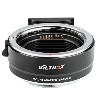 Переходное кольцо для объектива Viltrox EF-EOS R для Canon EF/EF-S к RF Подключается к адаптеру для беззеркальной камеры EOS R RP R5 R6