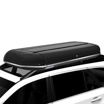 Ручной Открывающийся ABS Белый Черный 264L Двухразмерный Открытый Abs Багажный Ящик На Крыше Автомобиля для внедорожника