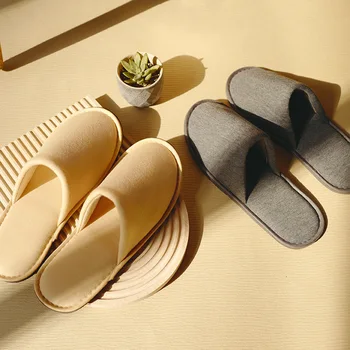 2022 домашние тапочки для женщин, летом носимые портативные гостиничные туфли XXL-215