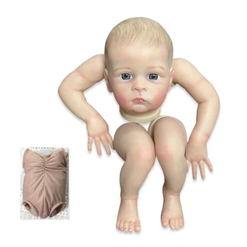 Набор кукол-реборнов SANDIE 18 дюймов, Oskar Awake Baby, уже раскрашенные незаконченные части куклы