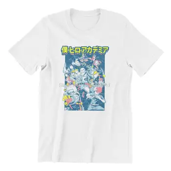 Мужская футболка Plus Ultra Games С рукавом из Аниме, Мужская Хлопчатобумажная Футболка в стиле Хип-хоп, Футболки, Топы Harajuku, Уличная Одежда