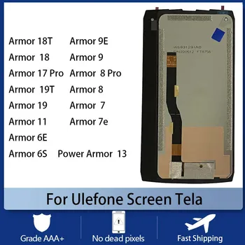 Для Ulefone Armor 11 13 Экран мобильного телефона Tela ЖК-дисплей Сенсорный Экран Armor 6E 6S 9 9E Armor 7 8 Pro 17 Pro 18T 19T ЖК-дисплей Tela