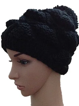 BomHCS вязаная шапка ручной работы женская теплая шерстяная лыжная шапка koren, шапочки для улицы, бесплатная доставка