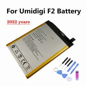 2022 Года Новый Аккумулятор UMI Емкостью 5150 мАч Для мобильного телефона UMI Umidigi F2 F 2, Сменные Батареи Bateria + Инструменты В наличии