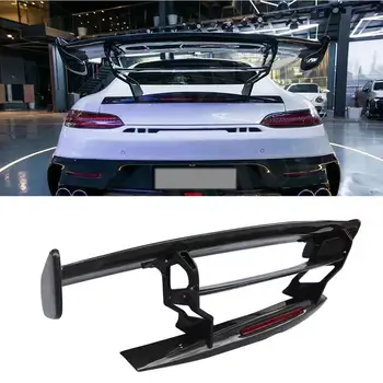 Карбоновое волокно, задний спойлер багажника, крыло для Benz AMG GT GTS Coupe, 2-дверный задний спойлер, крыло для стайлинга автомобилей