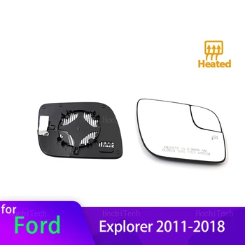 Зеркало заднего вида Стеклянная Дверь Боковые Зеркала С Подогревом для Ford Explorer 2011-2018 Аксессуары