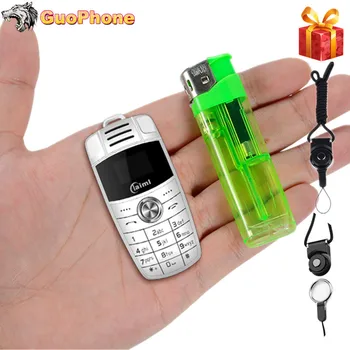 X6 Мини-брелок для телефона с двумя Sim-картами Magic Voice Bluetooth Dialer Mp3-Рекордер Детский Мини-ключ от машины Маленький мобильный телефон