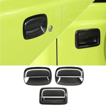 Высококачественная Автомобильная Боковая Дверь, Задняя Ручка Задней Двери, Декоративная Крышка Для Suzuki Jimny JB74 JB64 2018-2021