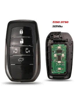 jingyuqin 5 Кнопок 315 МГц 71 микросхема ASK Smart Key Для Toyota Previa Alphard Board ND900-0780/53 80