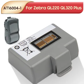 Оригинальная Сменная Батарея AT16004-1 Для мобильных принтеров Zebra QL220 QL320 Plus QL220 + QL320 + 1900 мАч