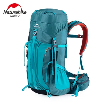 Магазин Naturehike 45L 55L 65L Рюкзак для путешествий на открытом воздухе, Профессиональная Походная сумка с подвесной системой, Походный рюкзак для кемпинга