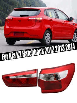 Задний Задний фонарь указатель поворота стоп-сигнал Задний фонарь в сборе для Kia K2 Хэтчбек 2012 2013 2014 Автомобильные Аксессуары