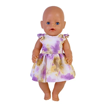 Кукольная одежда 18 дюймов, кукольная одежда принцессы 43 см, кукольная мебель для кукол 1/4 размера, кукла Bjd, подарки для фестиваля Baby Born American Girl