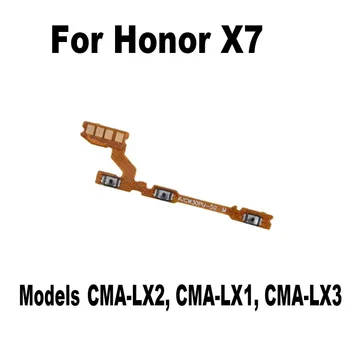 Оригинальный гибкий кабель питания Для Huawei Honor X7 Кнопка включения-выключения громкости Клавиша Замены гибкого кабеля Play 30 Plus