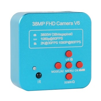 FHD 38MP 2K 1080P 60FPS HDMI Цифровой промышленный C Mount Промышленный электронный цифровой видеомикроскоп Камера для телефона CPU PCB