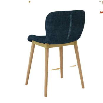 Mx12 барный стол стул легкий роскошный высокий стул из цельного дерева современный минималистичный барная стойка со спинкой барный стул кассир высокий стул C