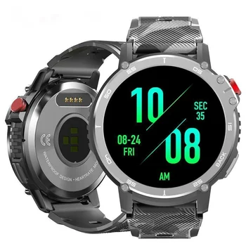 Умные Часы Для Мужчин IP68 Водонепроницаемые 4G ROM С Поддержкой Подключения Bluetooth-гарнитуры 7 Дней автономной работы C22 Smartwatch 2023 НОВЫЙ Лучший