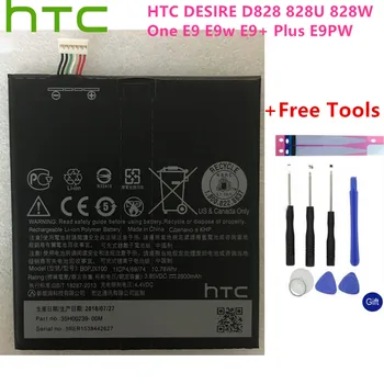 HTC Оригинальная Замена B0PJX100 2800 мАч Аккумулятор для HTC DESIRE 728 D828 828U 828W E9 E9 + Аккумулятор 2800 мАч + Подарочные инструменты + Наклейки