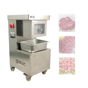 Мясорубка из нержавеющей стали 2,0-20 мм, Машина для резки свежего мяса для ресторанов