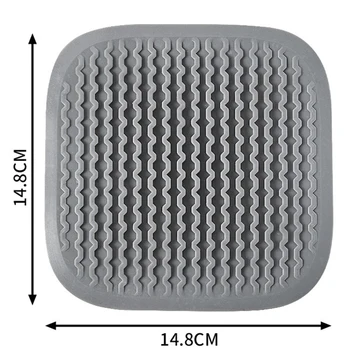 Силиконовая напольная сливная крышка Многоразового использования, предотвращающая засорение Напольной сливной крышки для ванной комнаты