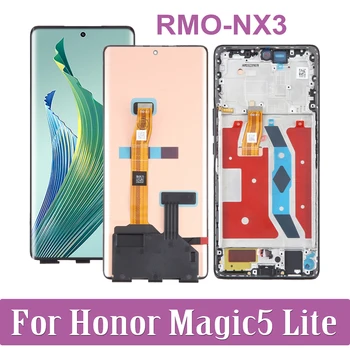 AMOLED Оригинал Для Huawei Honor Magic5 Lite RMO-NX3 ЖК-дисплей Magic 5 Lite, Замена Сенсорного экрана, Дигитайзер В Сборе