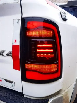 RGB светодиодный задний фонарь в сборе для модели Dodge RAM1500 2009-2018 Заднего хода/тормоза/Заднего хода/Указателя поворота Задний фонарь