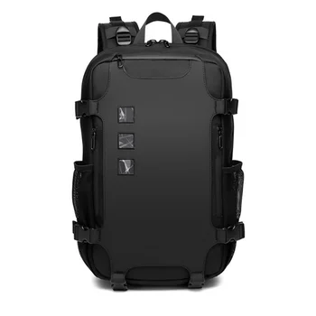 OZUKO Мужской Рюкзак Большой емкости, 16-дюймовые Рюкзаки для ноутбуков, зарядка через USB, школьный рюкзак для подростков, мужская водонепроницаемая дорожная сумка Mochilas