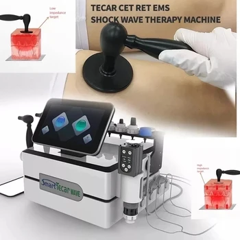 Аппарат для Ударно-волновой Физиотерапии при Диатермии RET/CET С Емкостной и Резистивной передачей энергии Tecar EMS Electric Muscle Stimulation