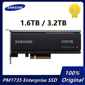 Оригинальный Samsung PM1735 1,6 ТБ 3,2 ТБ HHHL PCIe 4,0 x 8 NVME SSD Корпоративный внутренний твердотельный диск Жесткий диск для сервера