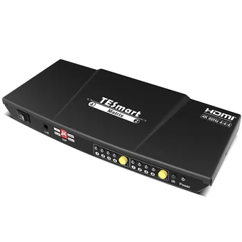 Производитель TESmart Эмуляторы EDID 4X2 4K60HZ HDMI Matrice S /PDIF аудио видео hdmi matrix