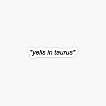 Yellows In Taurus, 5 шт., автомобильные наклейки для бутылок с водой, холодильник, Фон с аниме-принтом, гостиная, Милый детский автомобиль, мотоцикл