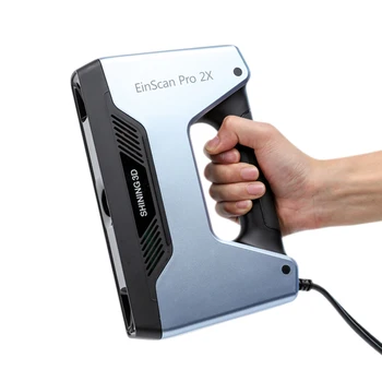 Einscan Pro 2x Многофункциональный ручной 3d-сканер Высокой Точности с ЧПУ, Ручные лазерные 3d-сканеры Einscan Pro 2x с тонким сканированием