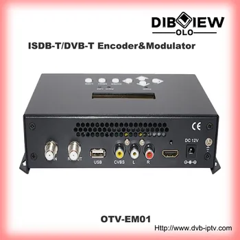 Модулятор OTV-EM01 HDMI CVBS-RF DVB-T ISDB-T.