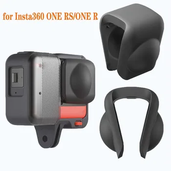 Защитный колпачок для объектива Insta360 ONE RS/R, Панорамный силиконовый чехол для объектива, аксессуары для спортивной камеры, Новые